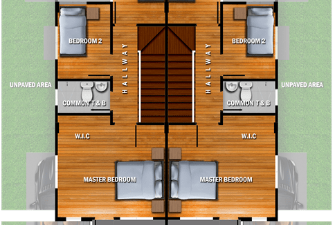 FLOOR PLAN SECOND FLOOR